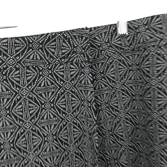 RipSkirt Length 2 Wrap Geometric Skirt Coverup Size XL Black White Adjustable - Picture 10 of 12